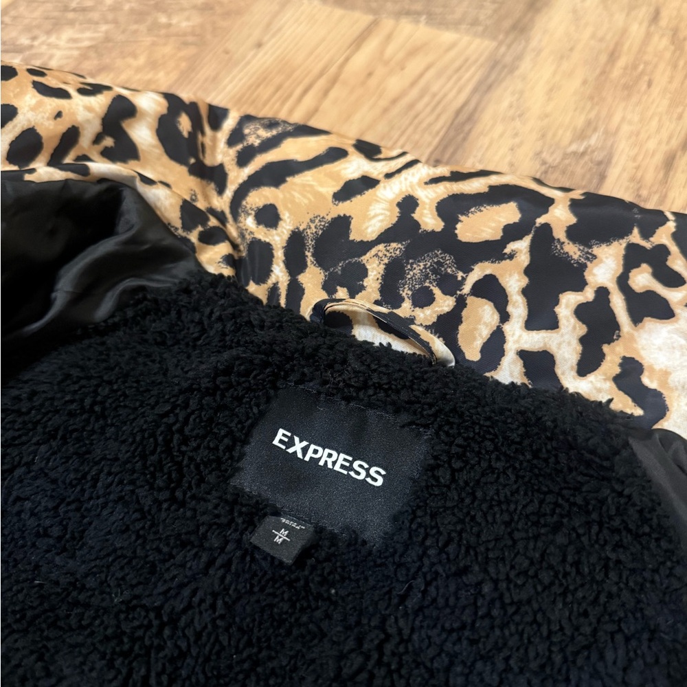 Express Leopard Print Jacket - image 4